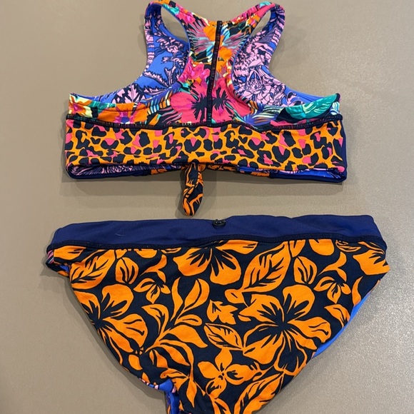 Maaji Swim Set - Rashguard and Bikini Size 12 - Picture 4 of 5